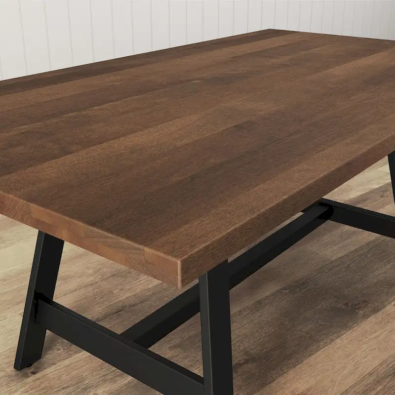 Amisco Otello 40 x 72 Solid Wood Dining Table