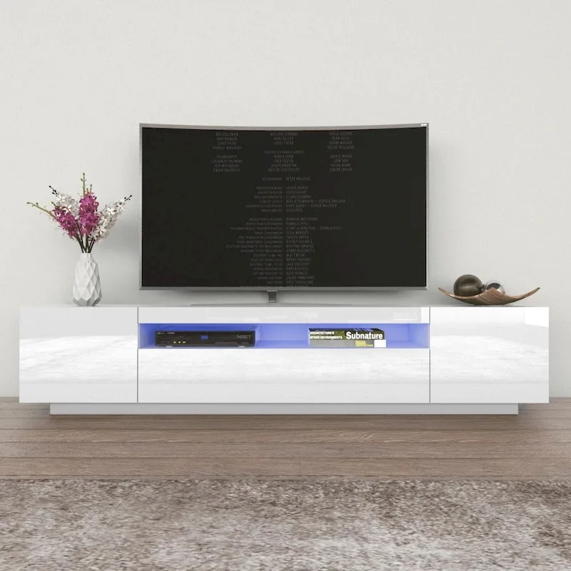 Modern 79-inch TV Stand