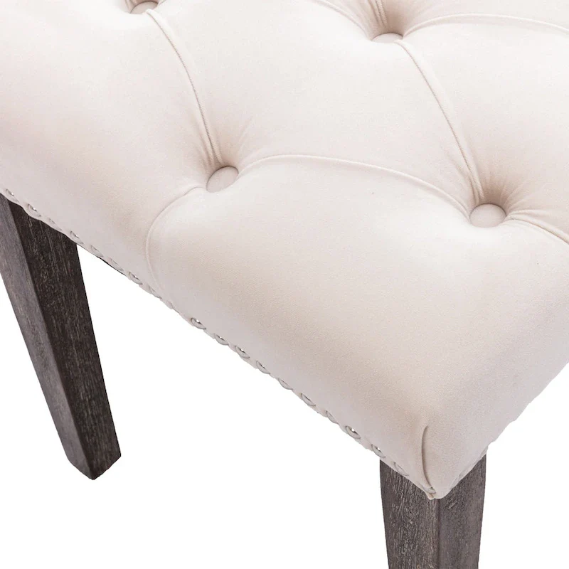 Velvet Dining Bench Bedroom Bench