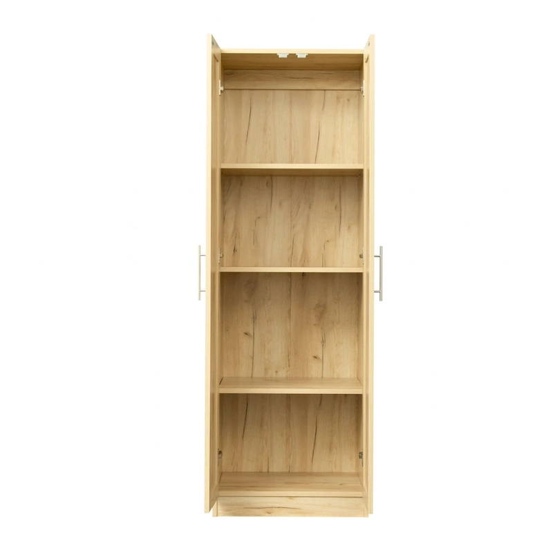 High Wardrobe/Armoires with 3 Shelves