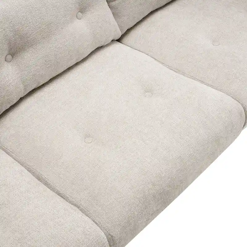 Modern Upholstered Tufted Sofa Couch