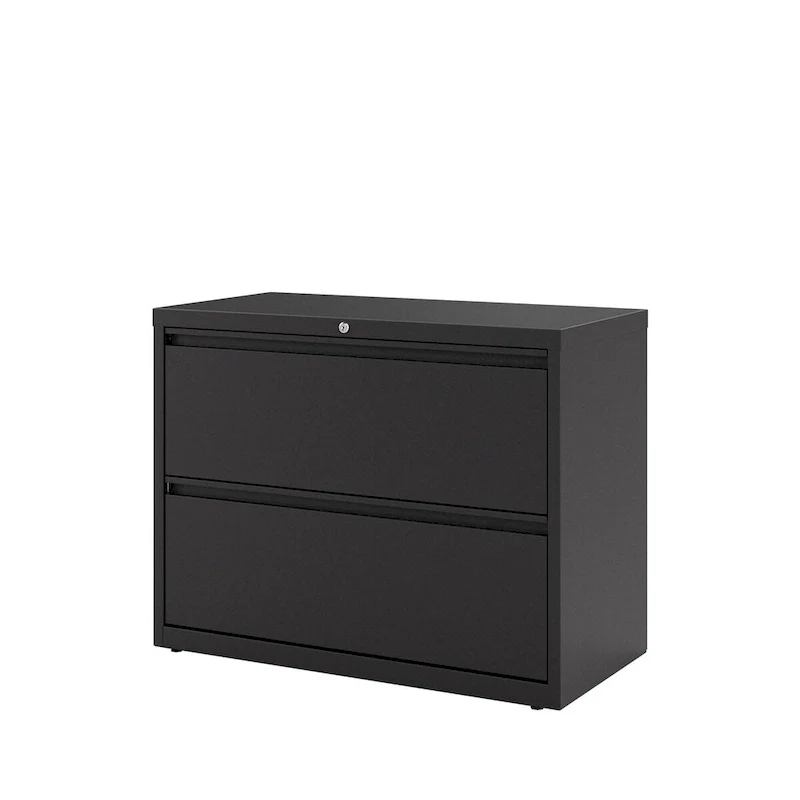 36W 2 Drawer Metal Lateral File Cabinet for Home/Office with Premium Matte Texture Finish