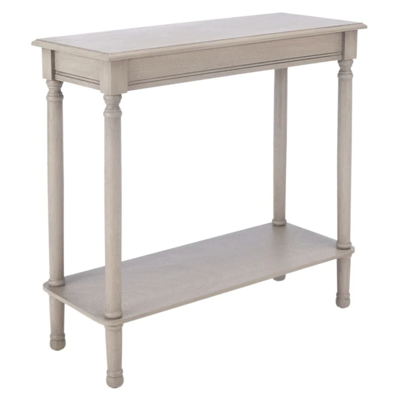 SAFAVIEH Vicy Rectangular Console Table - 28  W x 11.8  L x 28  H - 28Wx12Dx28H