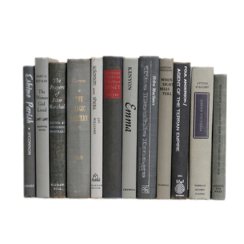 Books Grey Decorative Accessories: Vintage Granite ColorPak