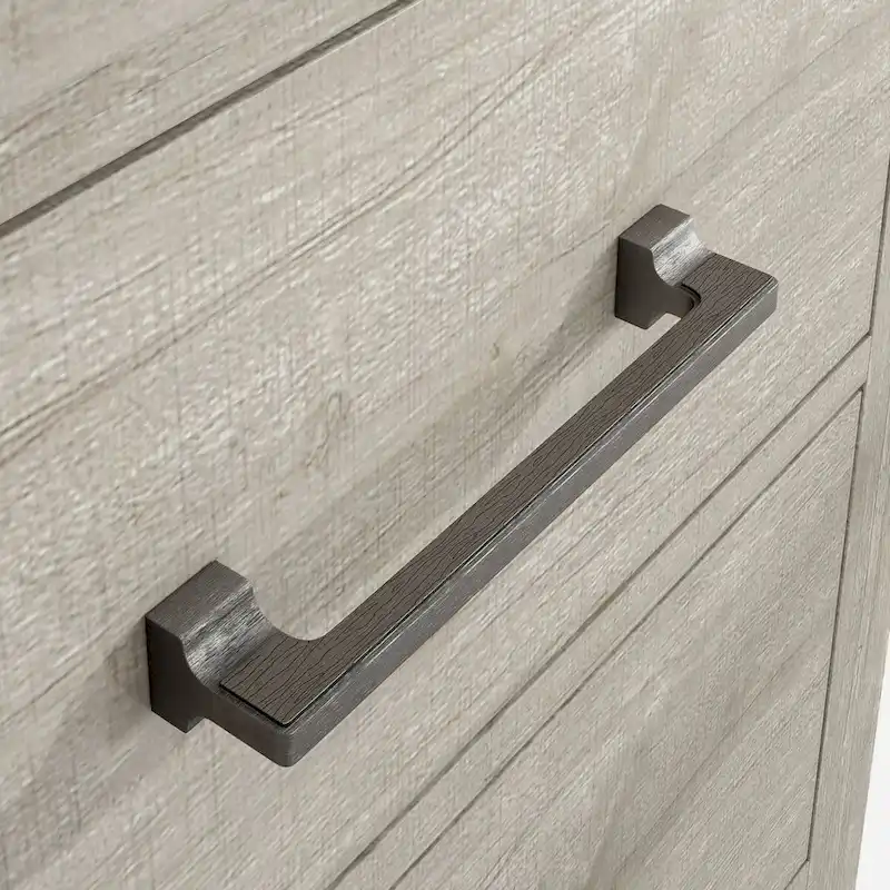 Farmhouse 4-Piece Bedroom Set - 2 Nightstand, 1 Chest and 1 Dresser