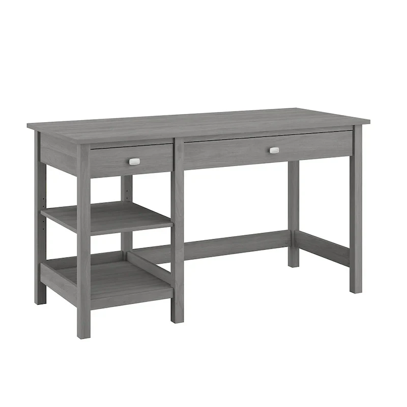 Computer Desk with Shelves - 54 Wide - Contemporary Style