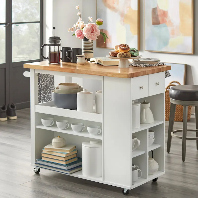 Boston Rolling Kitchen Island/Cart