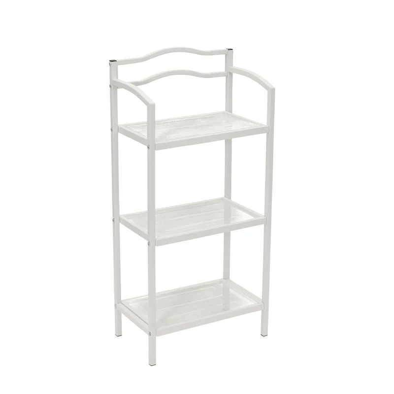 Household Essentials 3-Tier Metal Bathroom Storage Shelf - 10.5L x 17.0W x 35.0H