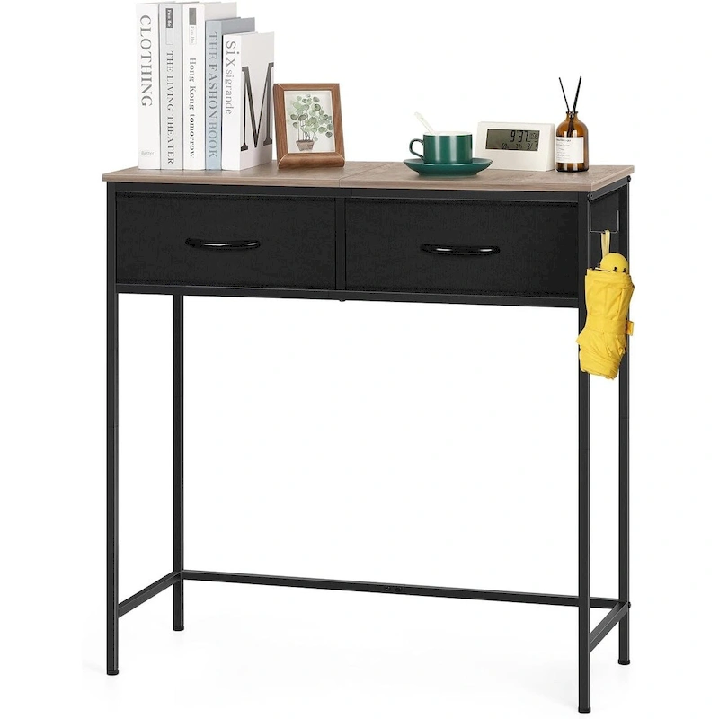Small Console Table with 2 Drawers