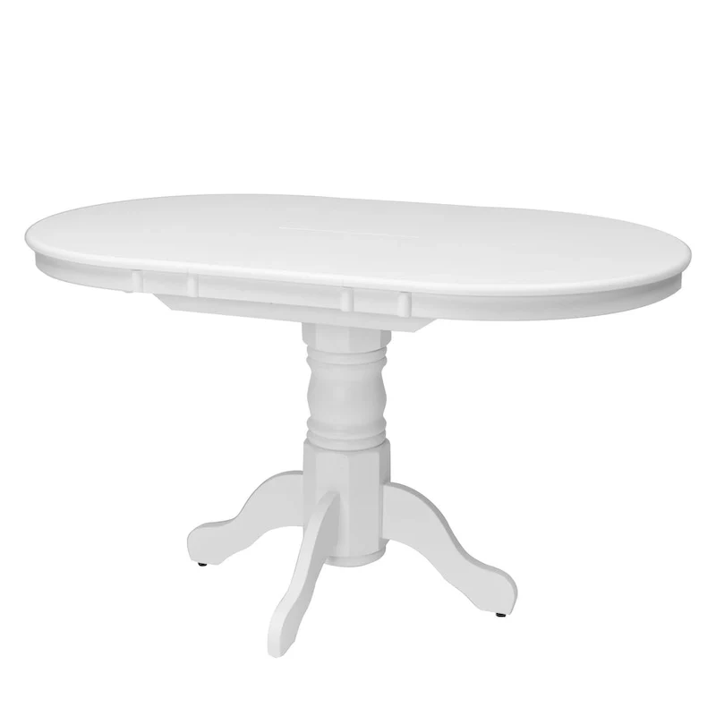 Oval Extendable Pedestal Dining Table