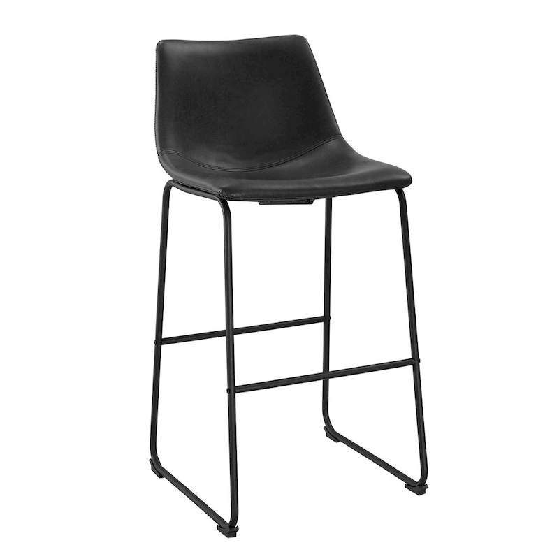 Middlebrook Prusiner 30-inch Faux Leather Bar Stool (Set of 2)