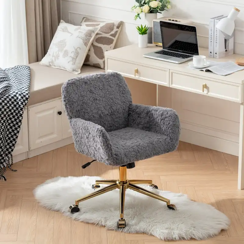 Adjustable Swivel Office Chairs, Vanity Chairs.