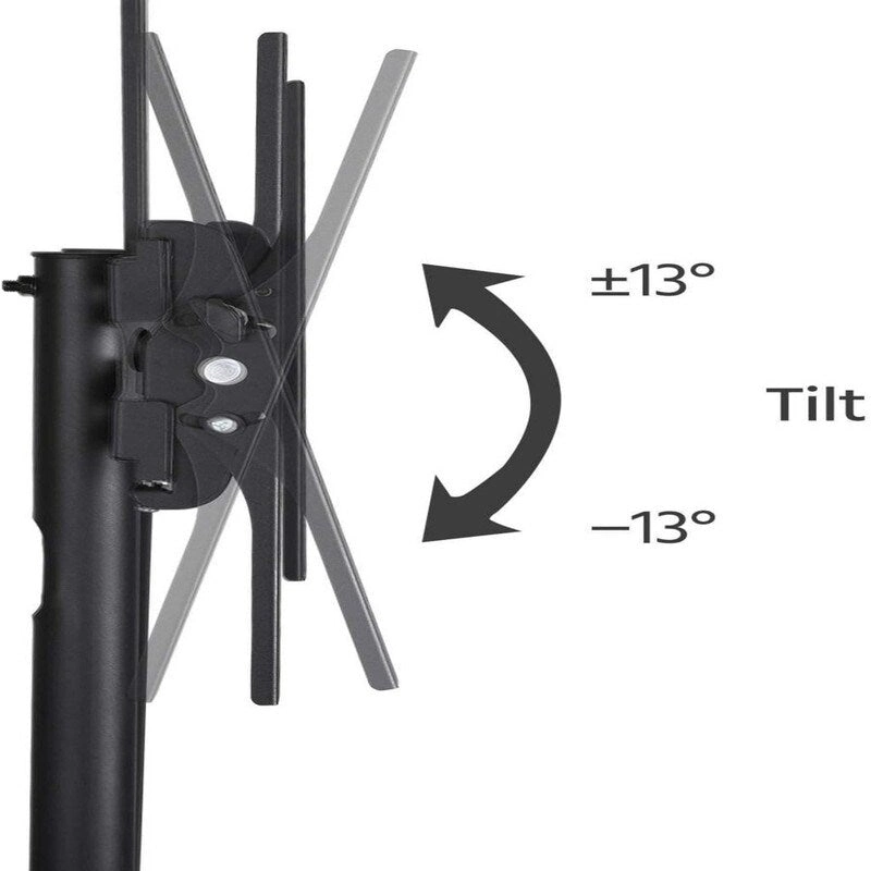 Mobile TV Stand with Wheels