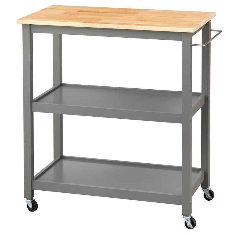 Simple Living Janelle Rolling Kitchen Cart