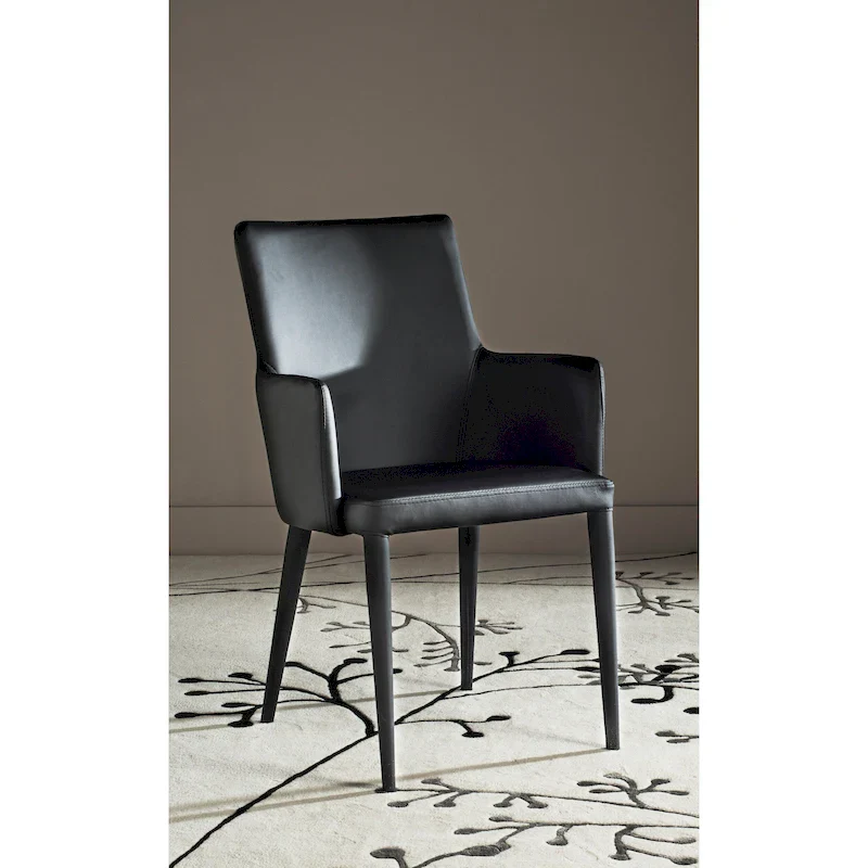 Mid-Century Dining Modern Arm Chair - 23.6W x 21.6L x 35.5H