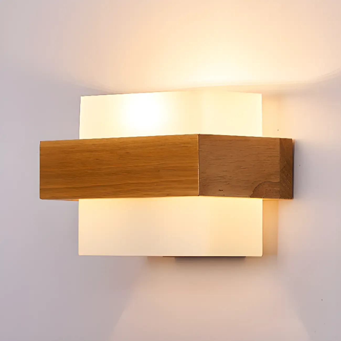 Modern Rectangular LED Wall Sconce  with Up and Down Light