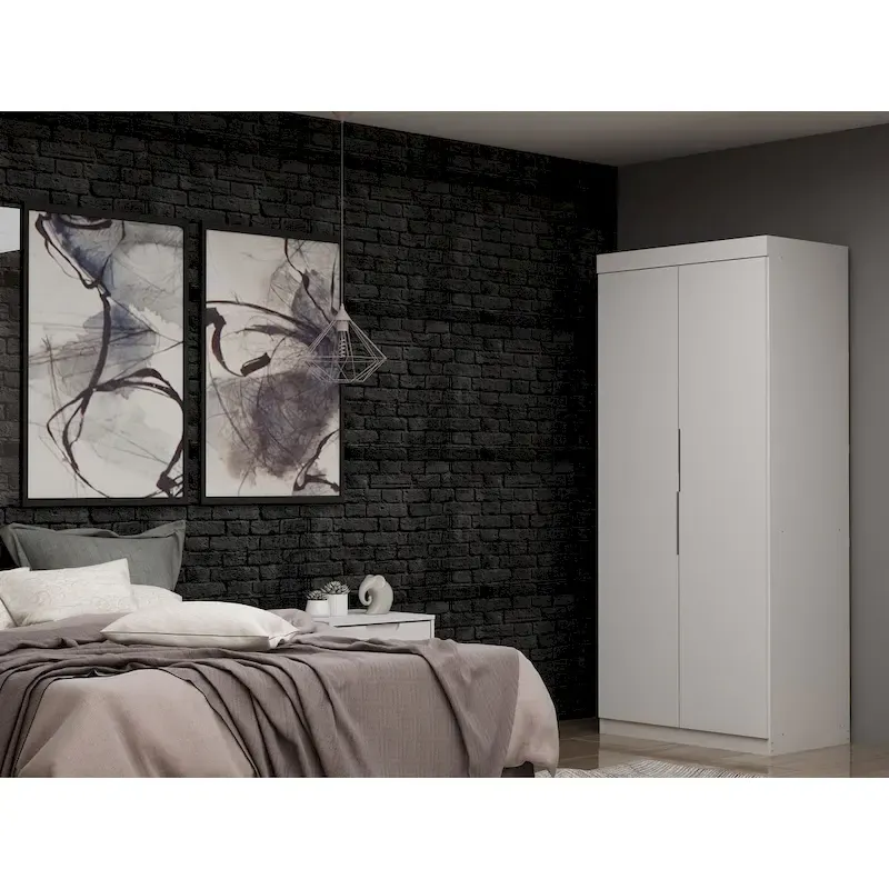 Mulberry 2.0 Sectional Modern Armoire Wardrobe Closet