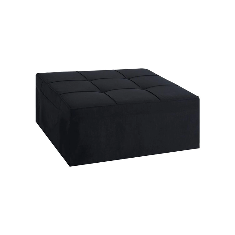 Sleeper Chair Bed, 4 In 1 Multi-Function Convertible Ottoman Bed, Breathable Linen Bed Chair, Convertible Sofa Bed