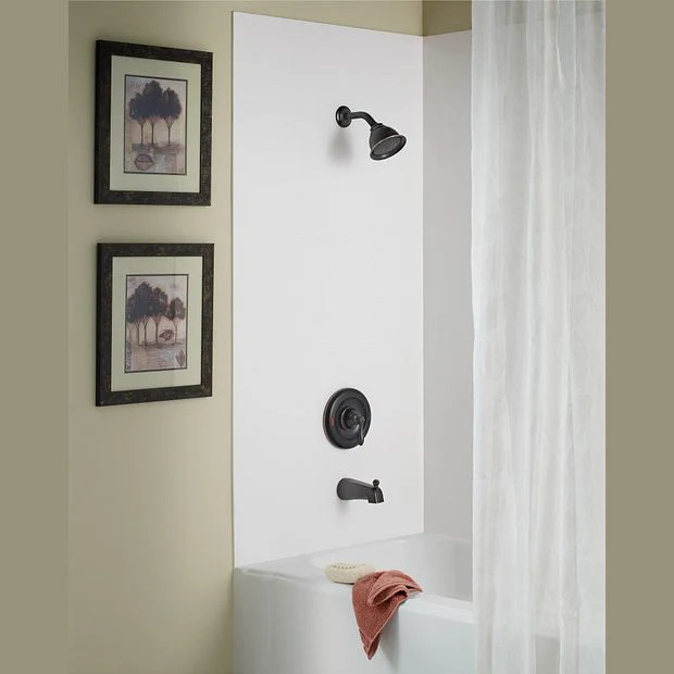 Moen Caldwell Mediterranean Bronze Tub & Shower Trim