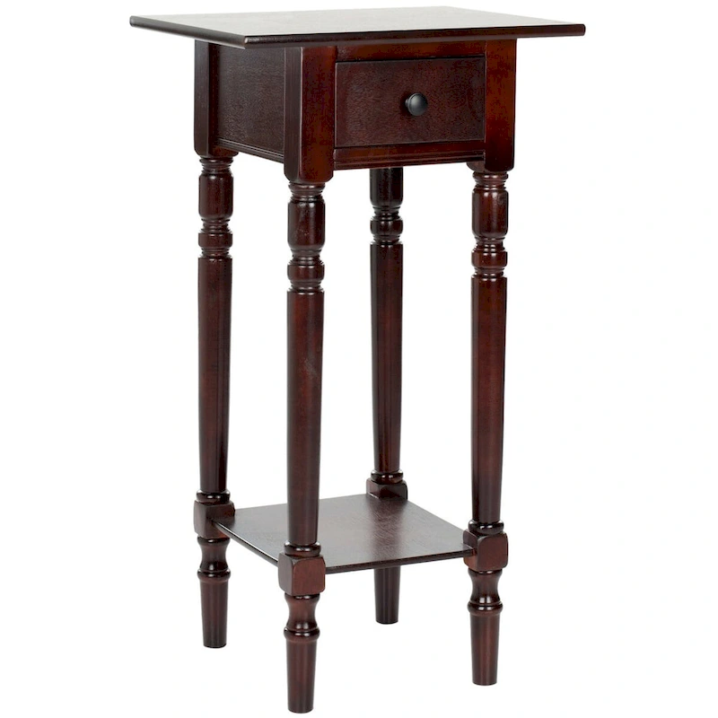 SAFAVIEH Arrie Black Accent Table - 17.7 x 13.8 x 31.9 - 18Wx14Dx32H
