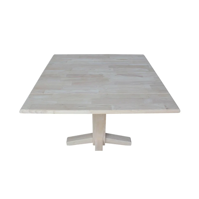 Square Dual Drop Leaf Dining Table