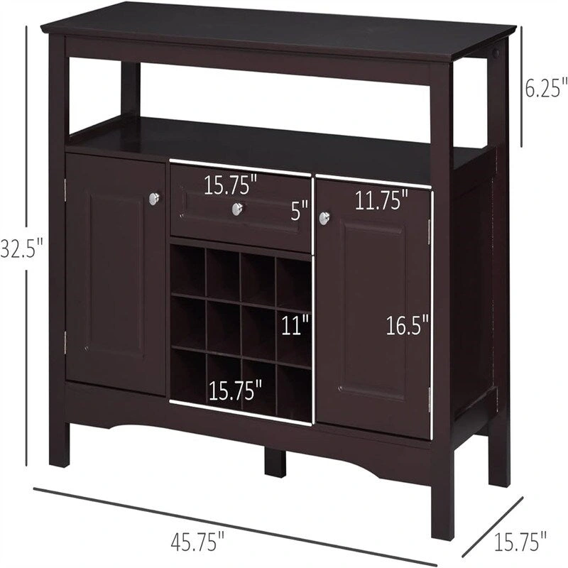 Coffee Bar Cabinet - 15.75