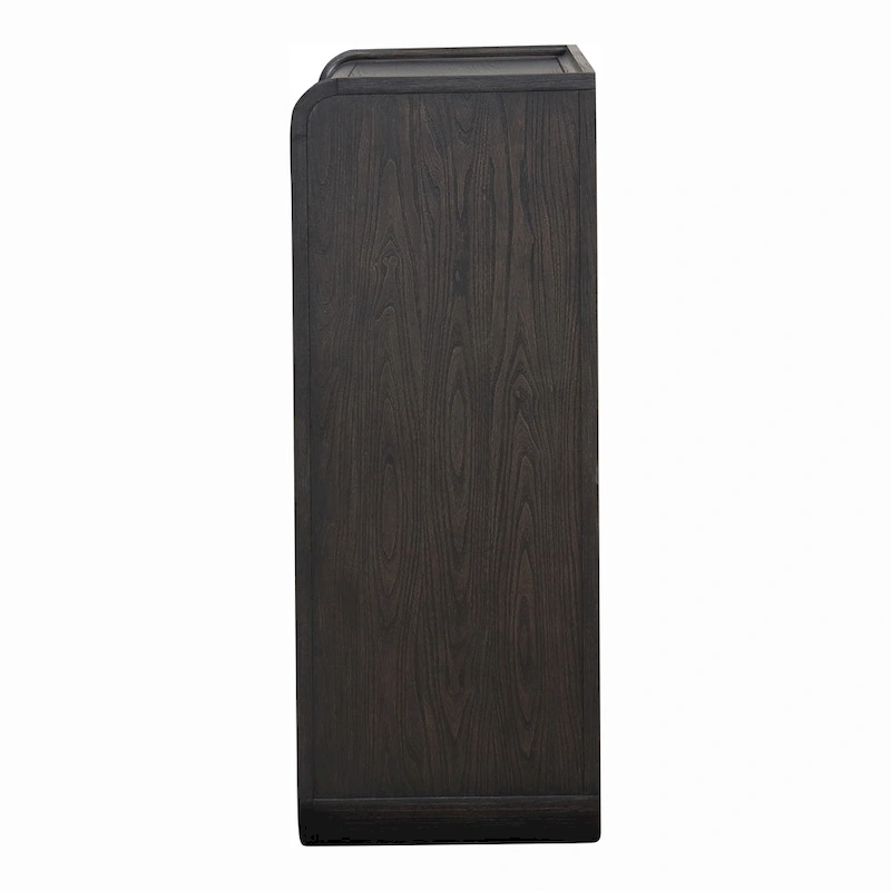 Furniture of America Addeso Modern Solid Wood 5-Drawer Chest