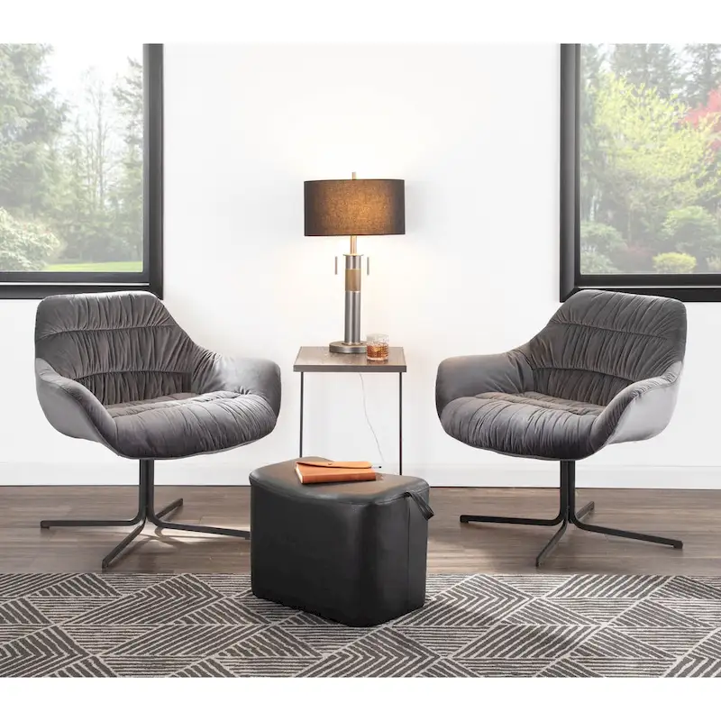 Carson Carrington Wayne Swivel Lounge Chair