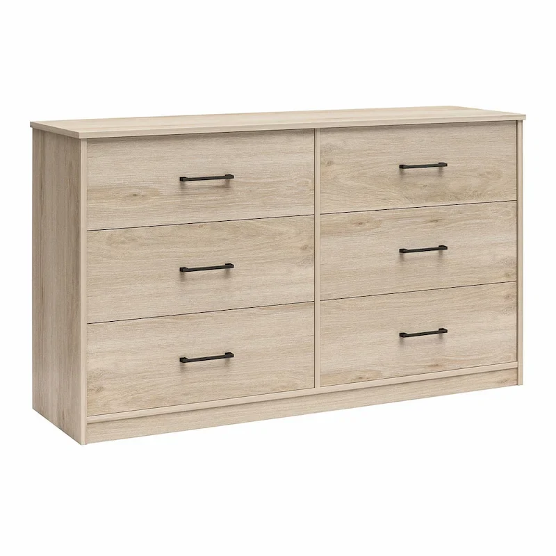 BrEZ Build Pearce Wide 6 Drawer Dresser