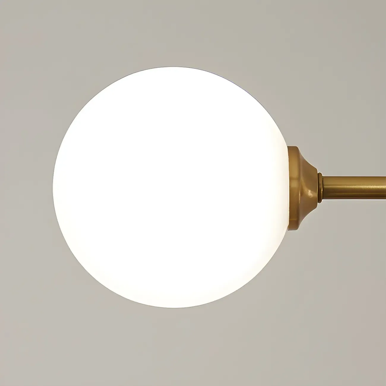 Modern Gold Globe Adjustable Island Pendant Light