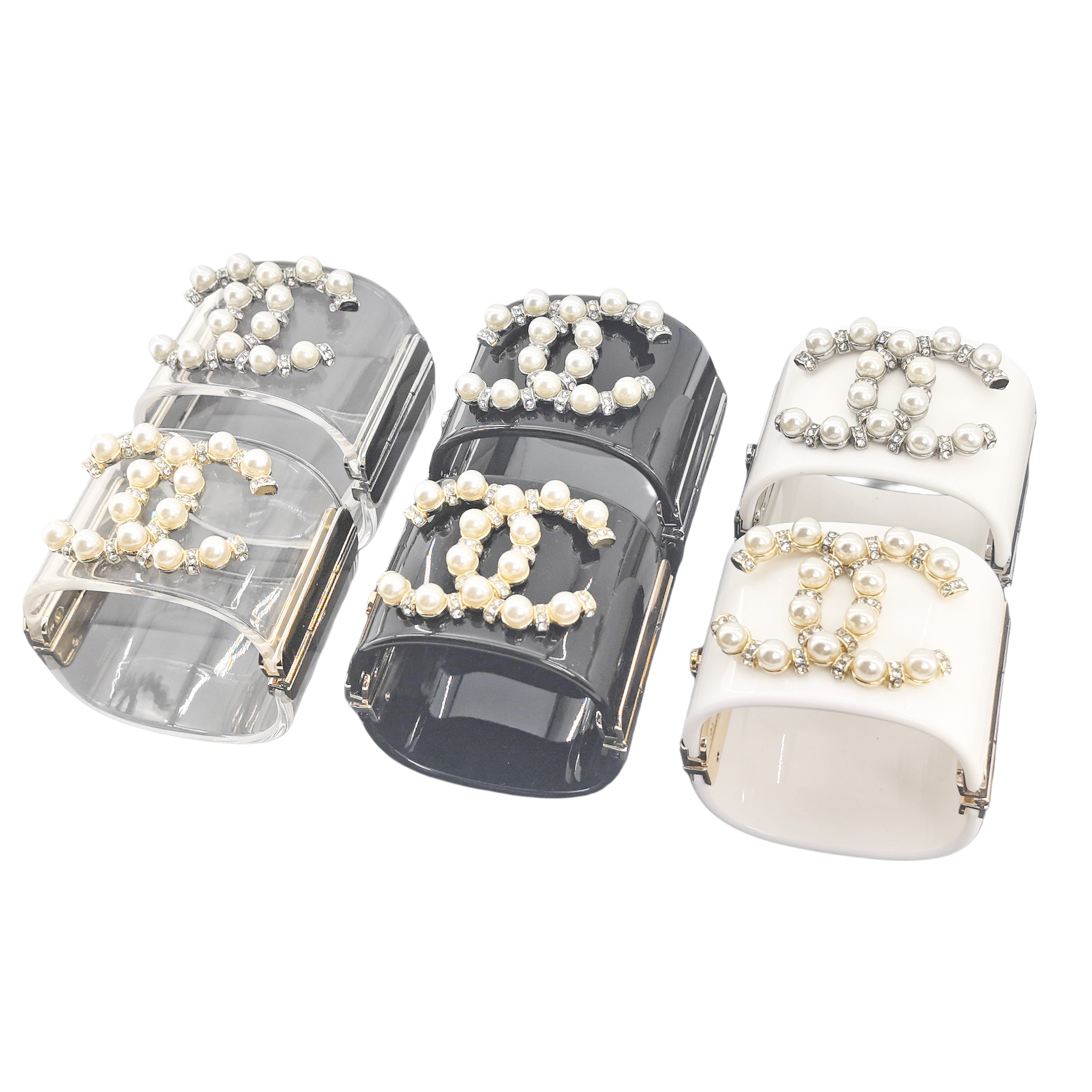 CCS120 CC acrylic cuff bracelet - ccjewelryacc