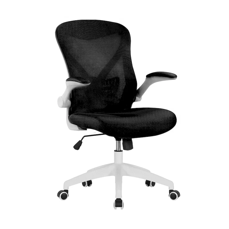 Ergonomic Mesh Office Chair with Nylon Base and Tilt Mechanism