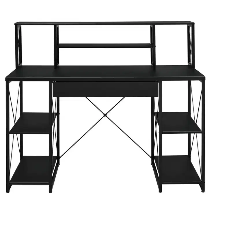 HomeRoots 47 Black Computer Desk