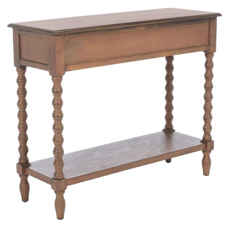 SAFAVIEH Henretta 2-Drawer Console Table - 35.5  W x 13  L x 29.5  H - 35.5  W x 13  L x 29.5  H - 36Wx13Dx30H