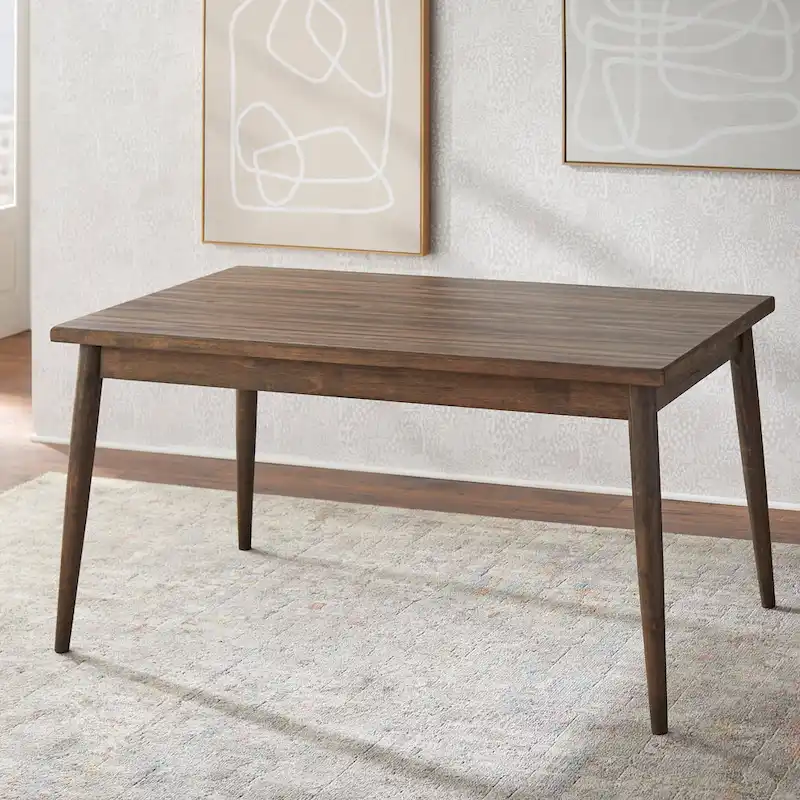 Simple Living Element Mid-Century Dining Table - Walnut