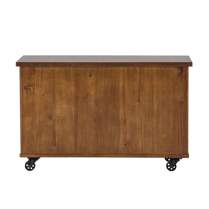 Arlington House Cobblestone Brown Credenza