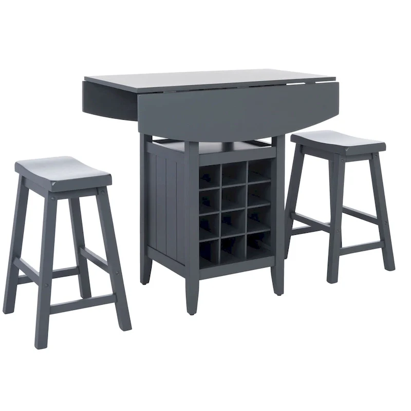 Mascha Drop Leaf Pub Table – 36W x 36D x 36H