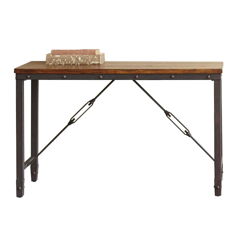 Steve Silver Gatling Natural Industrial Console Table