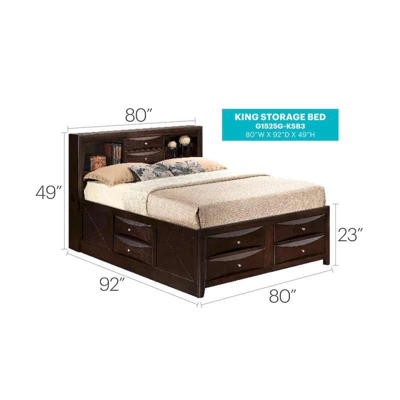 Marilla King Panel Beds