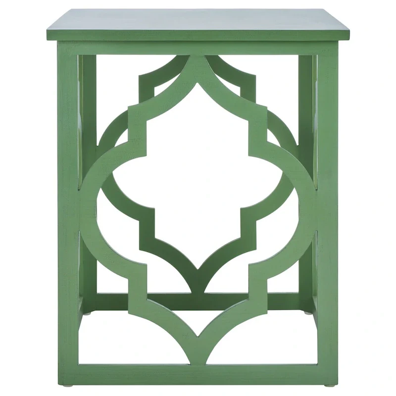 Silver Leaf End Table - 19 W x 19 D x 23 H