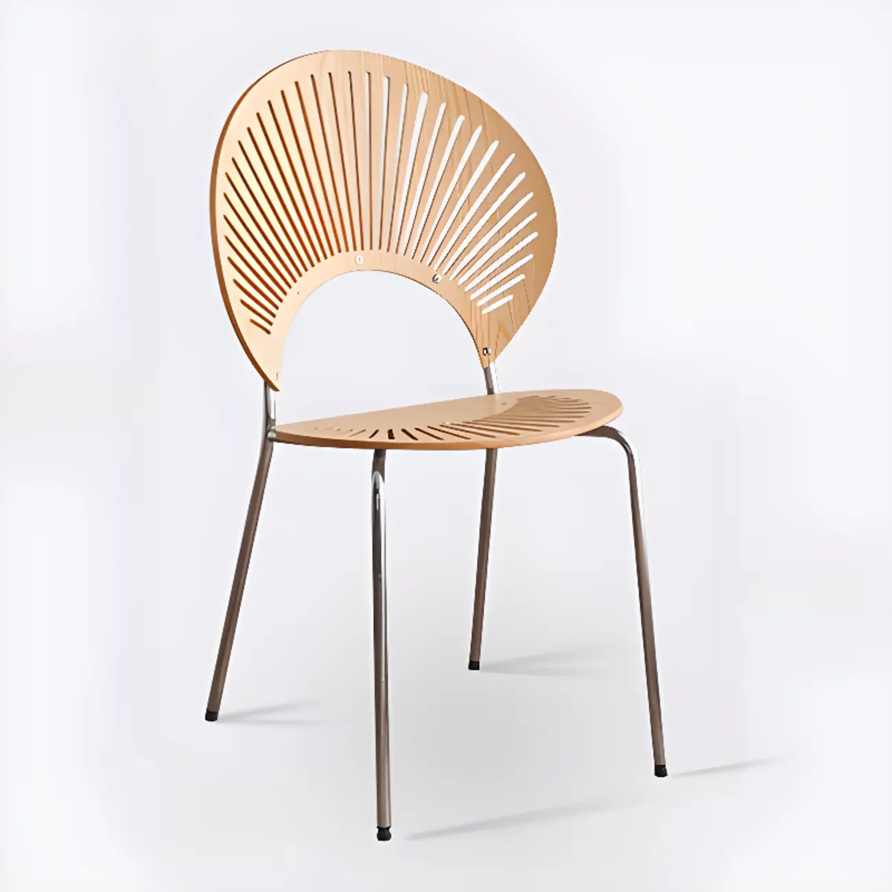 Mid-Century Modern Ventilated Shell Chair