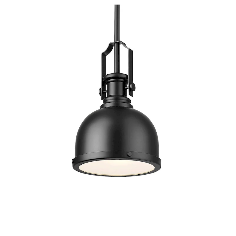 Z-Lite Melange Single Light 8  Wide Pendant