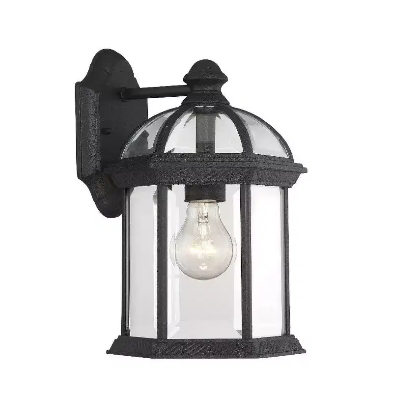 Savoy House Kensington 1 - Light Wall Light in Textured Black