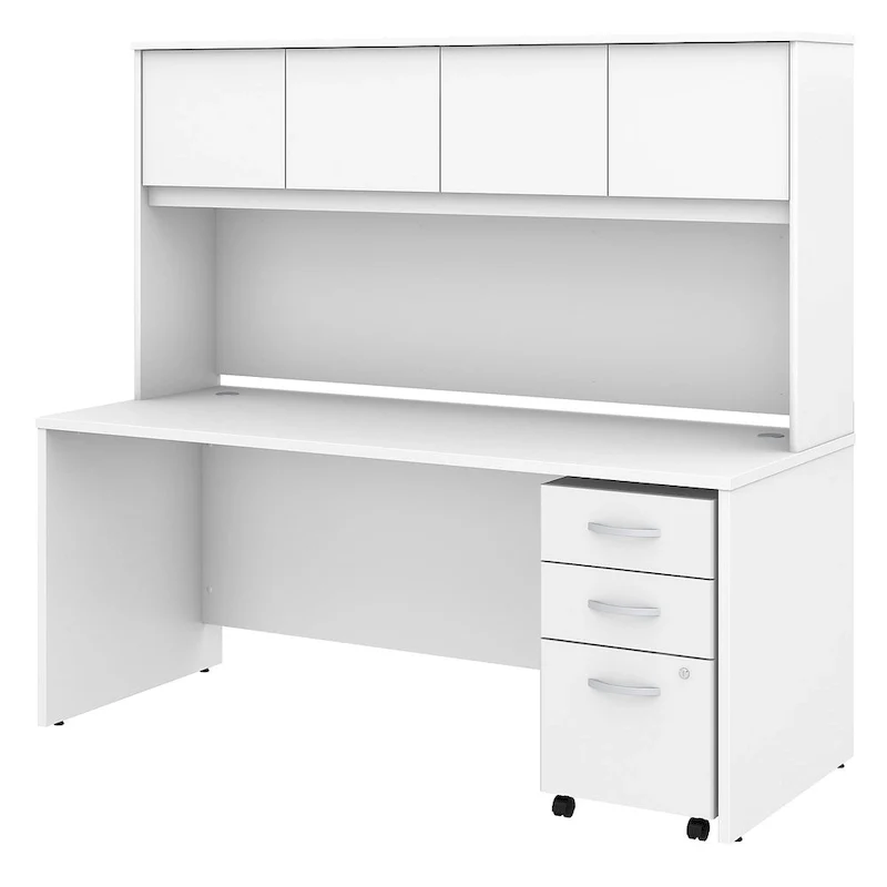 Studio C 72W Desk with Hutch and Drawers by Bush Business Furniture