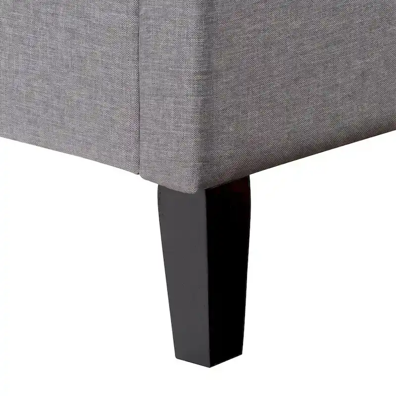 Nova Ridge Upholstered Button-Tufted Bed Frame, Full