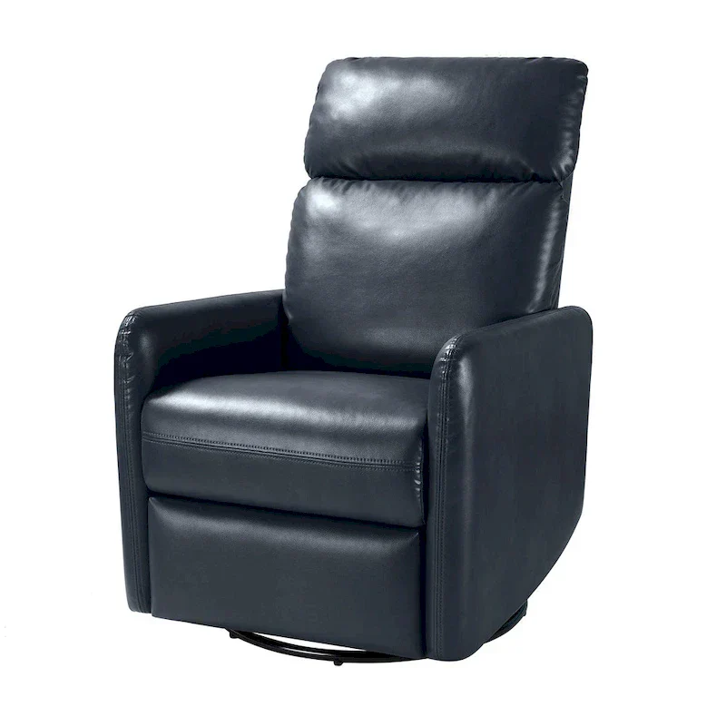 Lyle Manual Swivel Recliner with Metal Base