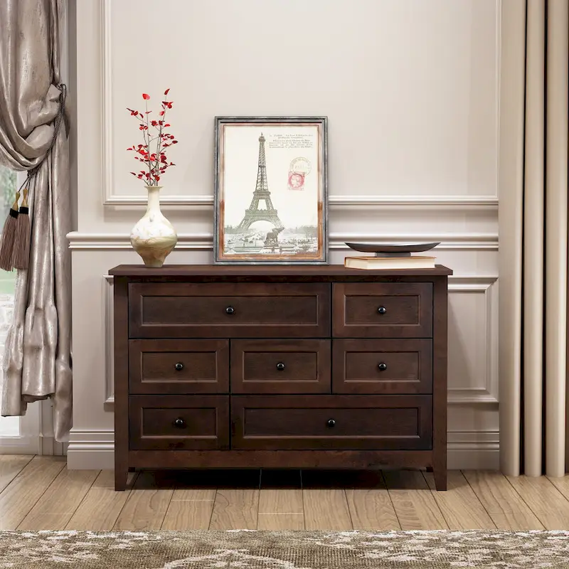 Wooden Buffet Cabinet with Drawers – 47