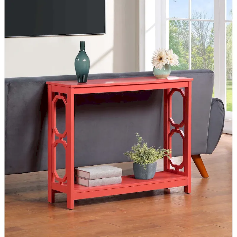 Convenience Concepts Omega Console Table with Shelf