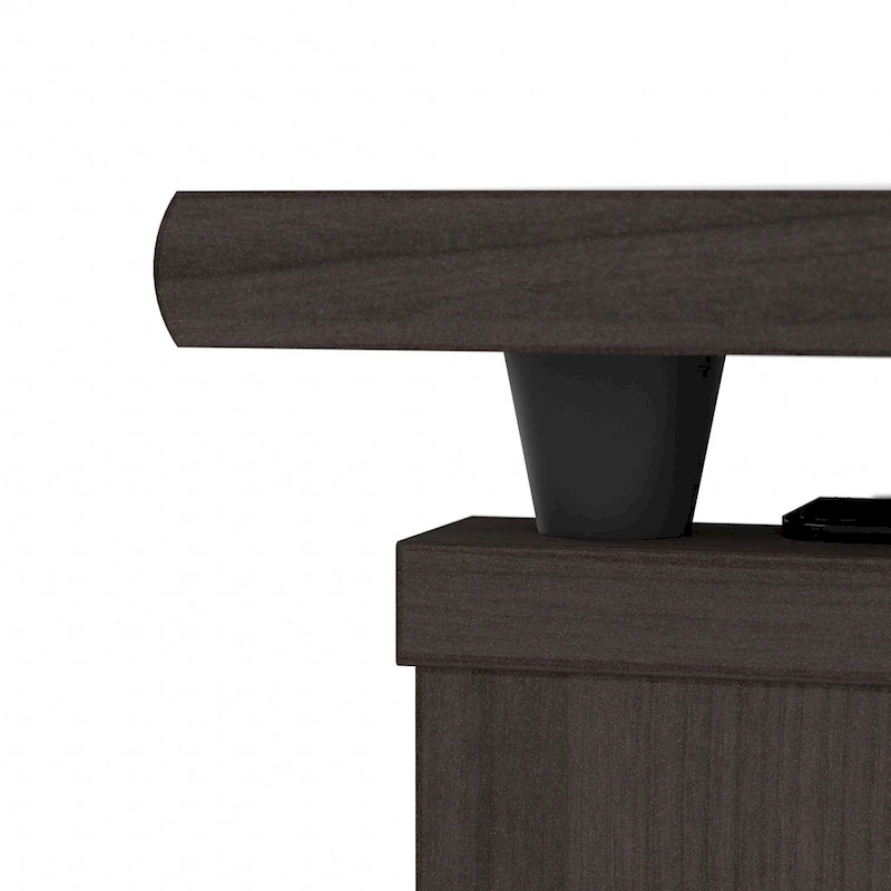 72W 3-position L-shaped Sit to Stand Desk by Bush Furniture