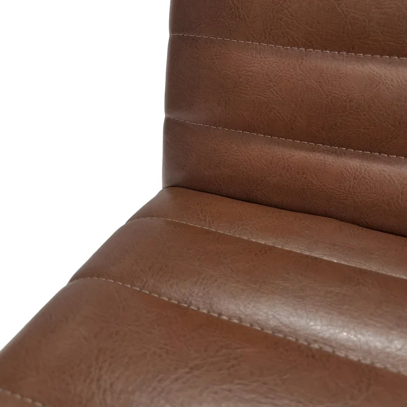 Vertically Quilted Upholstered Dining Chairs (Set of 6)